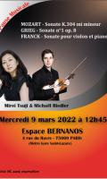 Mirei Tsuji (Piano) & Michaël Riedler (violon)