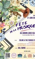 Concert au Jardin Louis Blanc - Fête de la Musique 2022