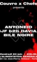 Couvre Chefs - anyoneID, BJF b2b Daviaa, Bile Noire