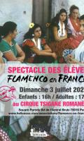 Spectacle des élèves de Flamenco en France