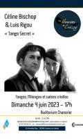 « Tango Secret » - Luis Rigou (chant et flûtes) & Céline Bischop (piano)