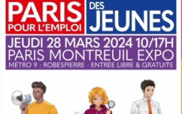 Paris pour l'emploi des jeunes 2024